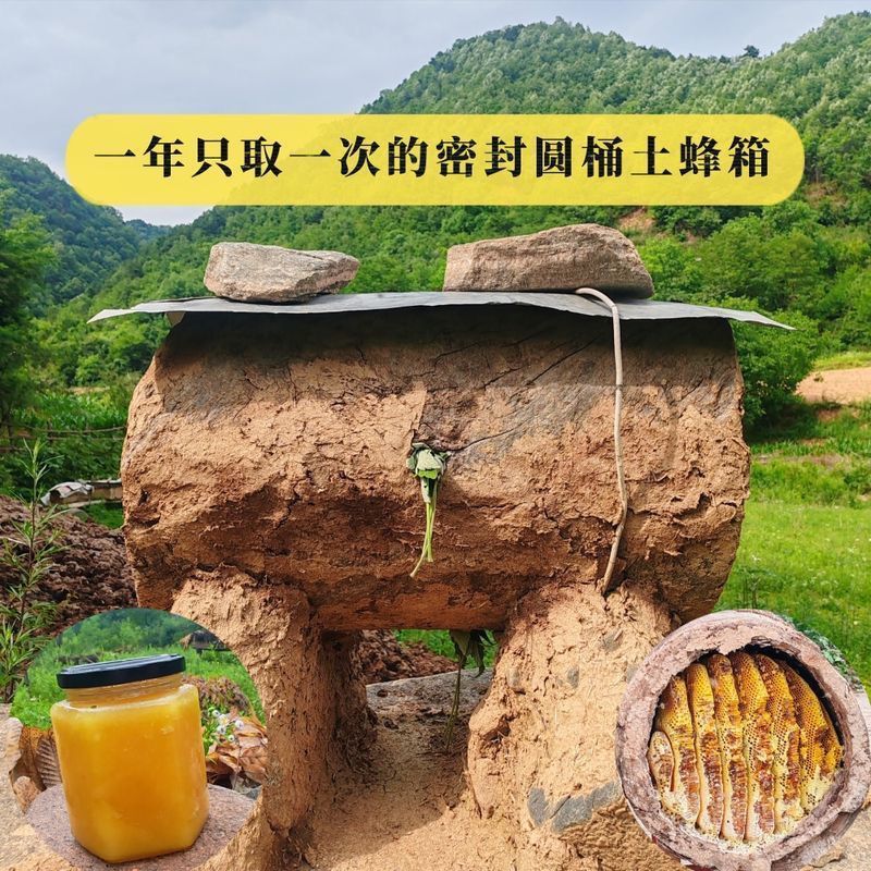 新疆黑蜂蜜正品农家蜂蜜野生蜂蜜百花蜜1000克结晶蜂蜜