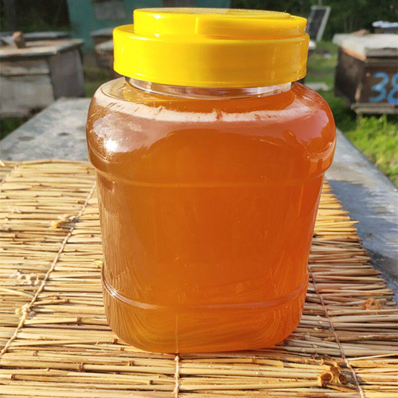土蜂蜜纯正天然野生蜂巢蜜块无添加正宗农家自产百花结晶木桶峰蜜
