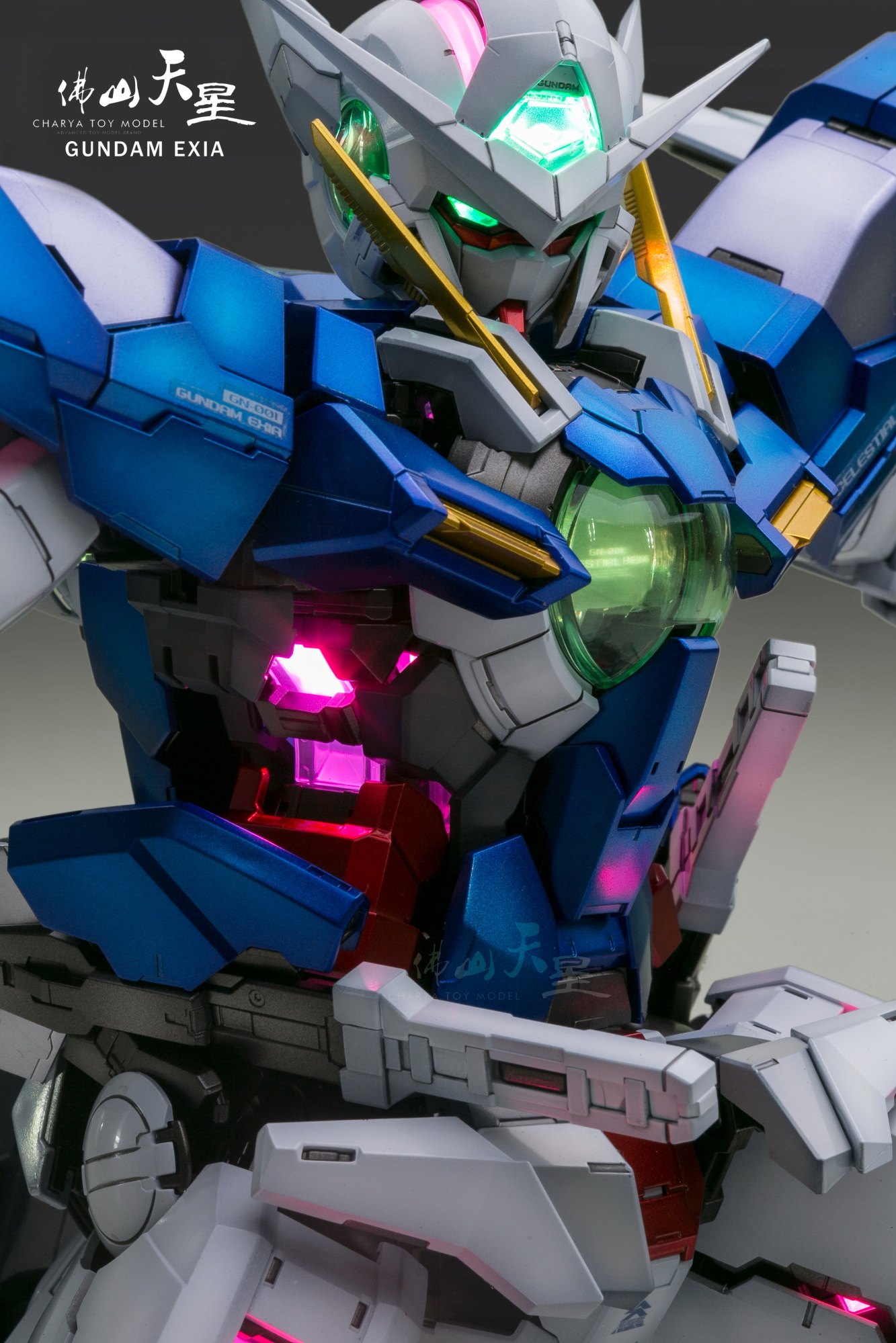 天星模型★ 加工 代工 上色 pg 1/60能天使豪华版 电镀喷涂