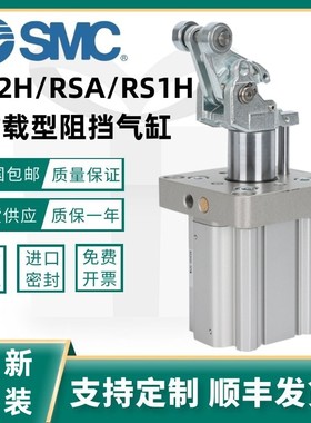 RSH20/RS2H50/63/80/RSA50/RS1H63/80-DL-DM-BL-BM-TL-TM阻挡气缸
