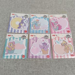 满包邮 小马宝莉卡通便利贴标签索引贴可爱标记记号n次贴学生文具