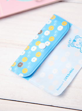 仓库搬家大清仓 可爱天蓝色优质果冻硅胶料卡套 公交卡 银行卡套