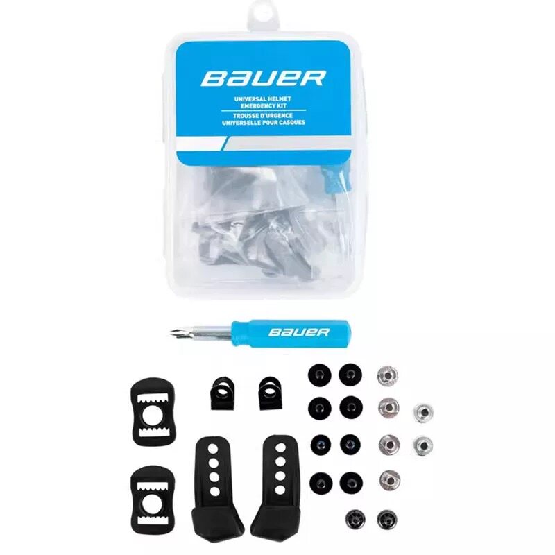 鲍尔Bauer螺丝头盔耳朵配件 适用AKT155/150/3D/HYPERLITE2头盔