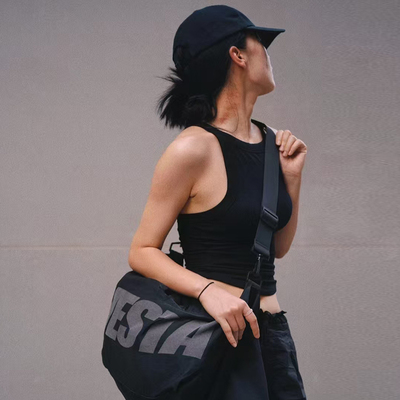 欧美性感辣妹纯棉无袖背心女