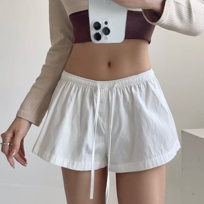 BM感显瘦性感短裤抽绳款