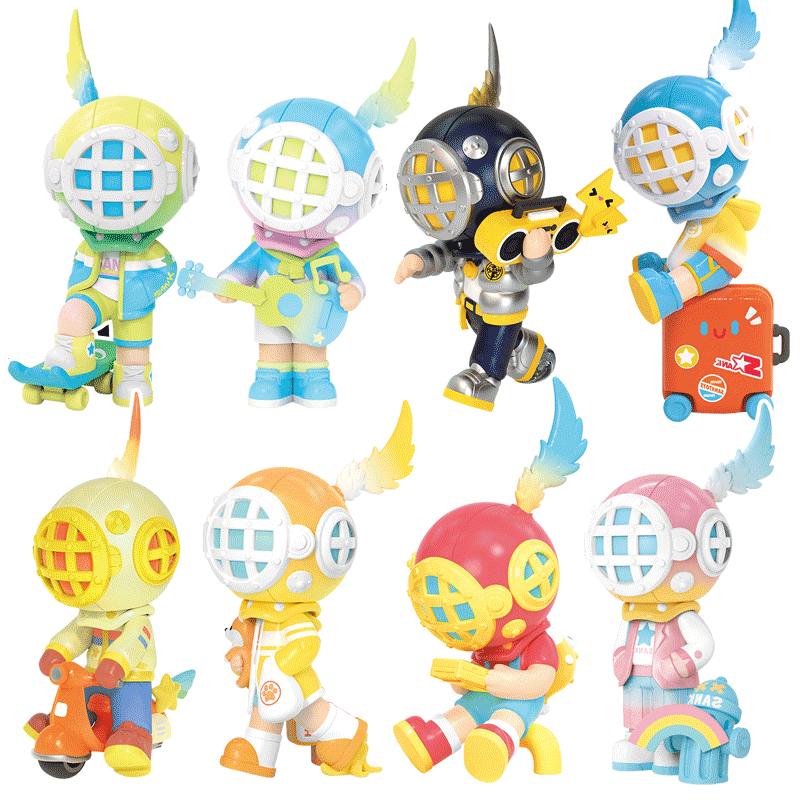 SANK ROAD藏克旅途系列盲盒正版Sank Toys 潮玩手办桌面摆件公仔