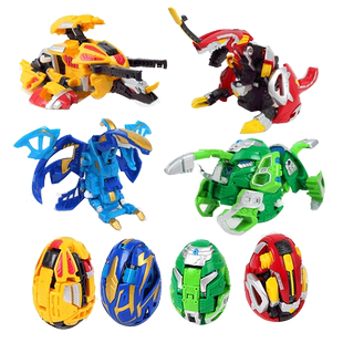 正版咖宝蛋神特拉轰卡宝恐龙蛋男孩霸王龙一摔自动变形儿童玩具蛋