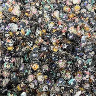 1cm鬼灭之刃片片亚克力手工diy亚克力贴片迷你混装小红书同款