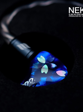 SeeAudio NEKO 六单元动铁旗舰级HIFI入耳式耳机 可换线发烧耳塞