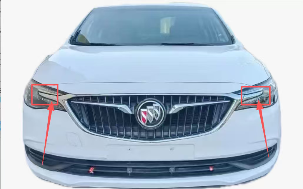 适用18-25款新英朗大灯亮条大灯电镀装饰条电镀饰条光条大灯附件