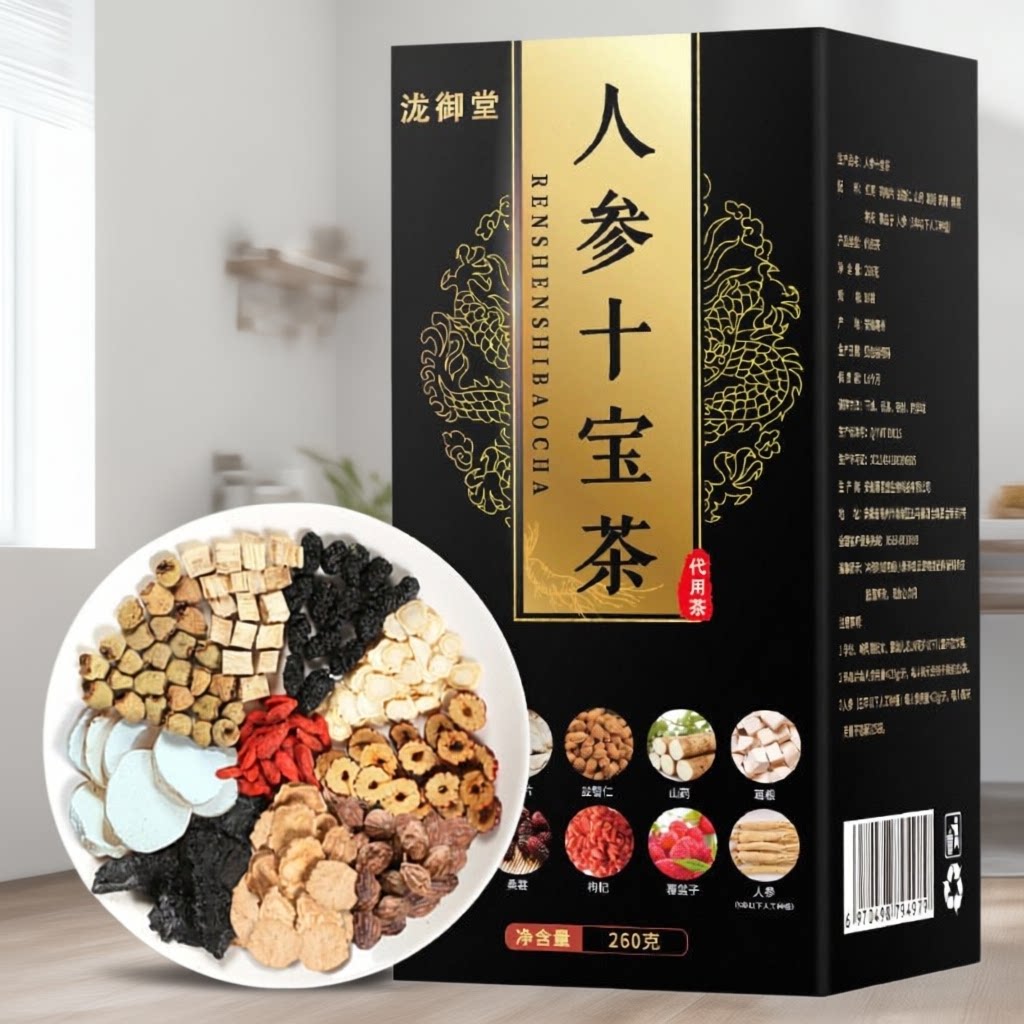 泷御堂人参十宝茶男士代用茶