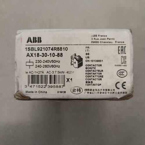议价B交流接触器AX18-30-10-88AX25-30-10-88AX32-30-10-88