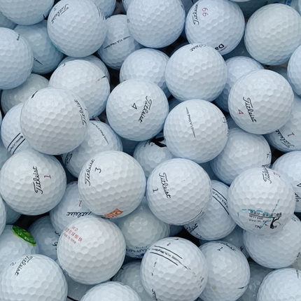 高尔夫球titleistPROV1V1x三四层下场练习比赛初学者高尔夫二手球