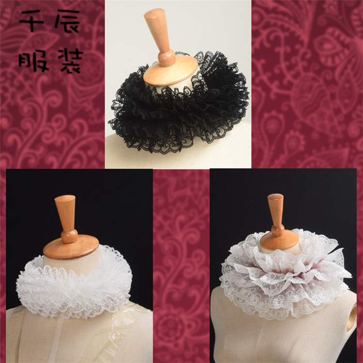 『千辰服装』贵族拉夫领复古装饰假领子戏剧话剧舞台演出婚纱拍摄