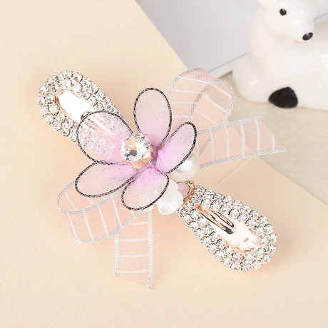 Kẹp tóc nhỏ clip dành cho người lớn bangs clip tóc kẹp tóc phụ kiện rhinestone kẹp tóc ladies top clip Hàn Quốc mũ nón kẹp tóc