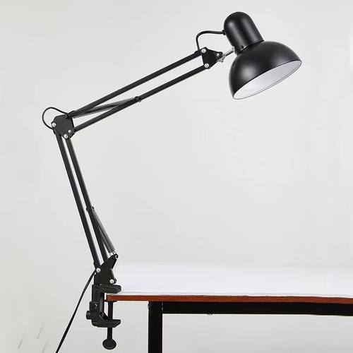 美甲补光台灯金属长臂办公学习不刺眼拍照直播补光灯插电式