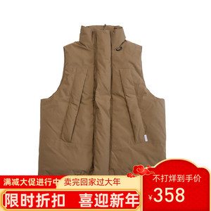 williamin 24SS卡其防水技能羽绒马甲背心FIELD DOWN VEST