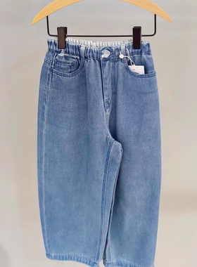 1Q2E13480小江南童装专柜正品2026春季新品男女童款牛仔长裤