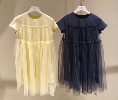jnby by JNBY江南布衣童装26夏新品女童短袖连衣裙1Q5G10710-695
