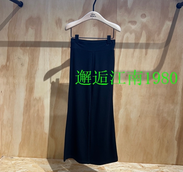 littlemoco专柜正品25年秋女童软糯休闲百搭微喇长裤KBE3PAT028