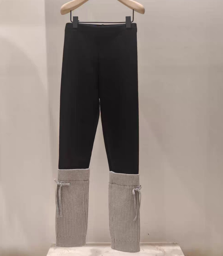 littlemoco专柜正品26秋装新款女童可外穿加绒打底裤KBF3PATT10