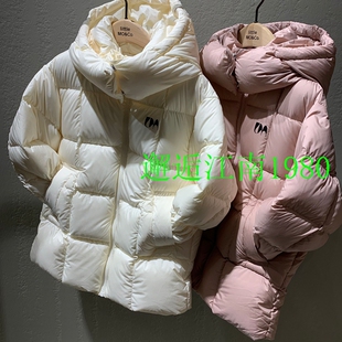 little moco专柜正品24年冬男女童立领鹅绒保暖羽绒服KBD4EIN018