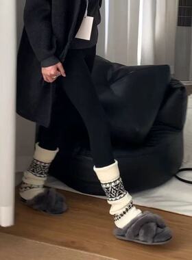 费尔岛袜套真的有点东西 还没入袜套鲨鱼裤的姐妹 快去入！