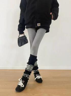 费尔岛｜连裤wa+wa套我悟了！超绝的自然堆叠感， 简直不要太时髦