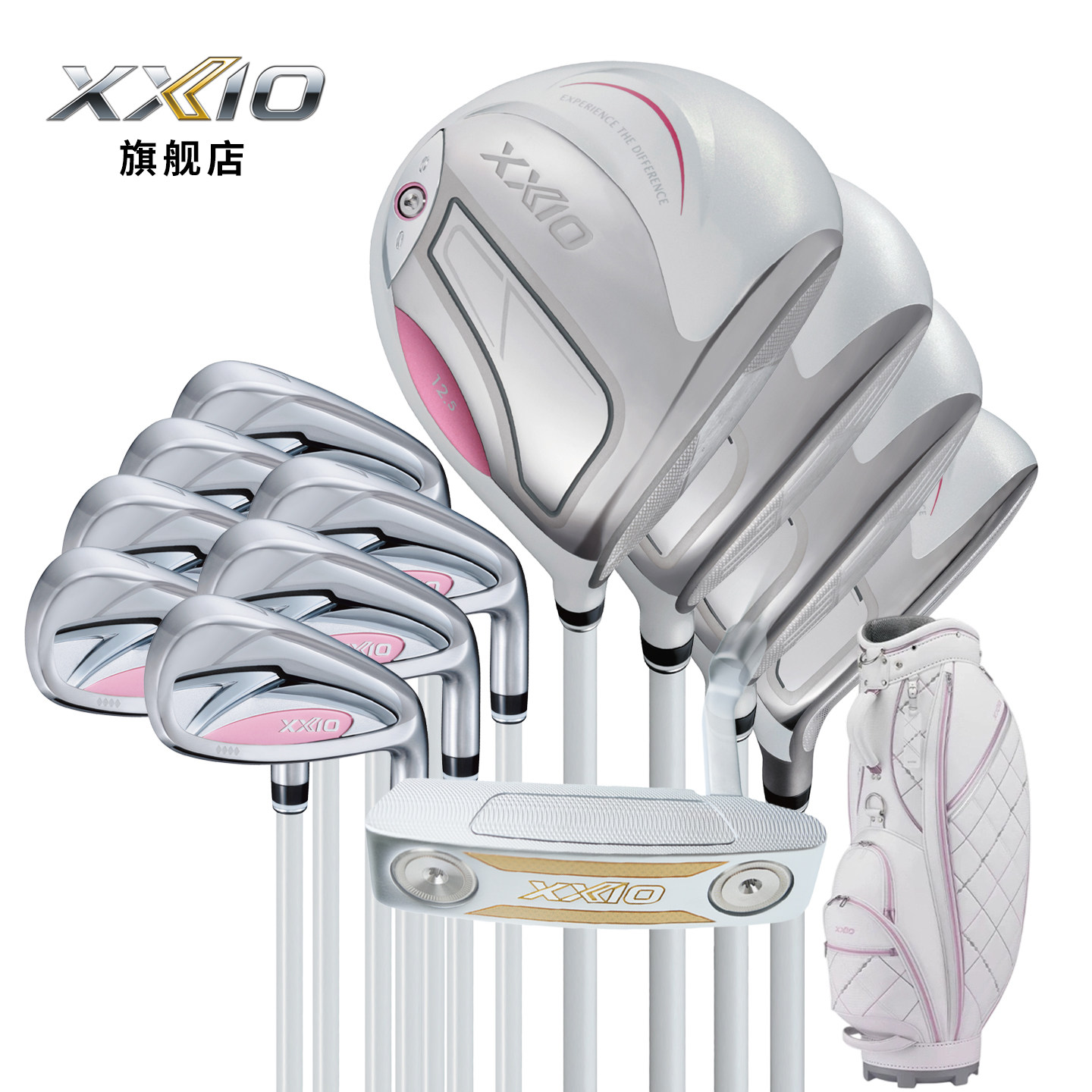XXIOxx10高尔夫球杆女士套杆26年新款MP1400高容错远距离全套球杆 - 实物图