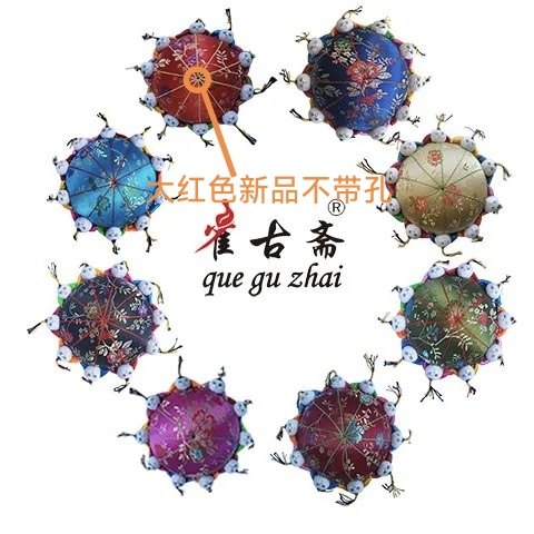 【百子针插】10人缎 织锦缎针扎 针线包diy娃娃 针包 十字绣工具,居家布艺,线盒,淘宝优惠券,粉丝福利购,淘宝优惠卷