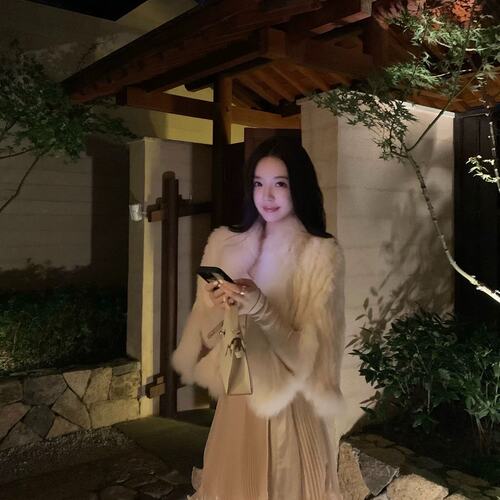 秋季新款法式精致温柔气质收腰显瘦长袖连衣裙女