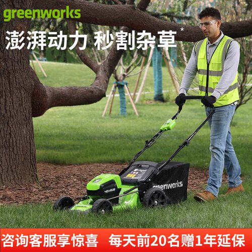 草坪机无刷除草机割草机园林电动