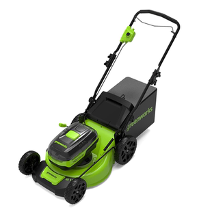 格力博greenworks锂电手推电动割草机草坪修剪机草坪机40V