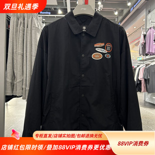 李宁24款 反伍系列休闲外套男女宽松休闲潮流印花运动服AFDU209