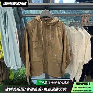 男子户外运动休闲宽松连帽夹克外套AFDV651 李宁25运动潮流新款