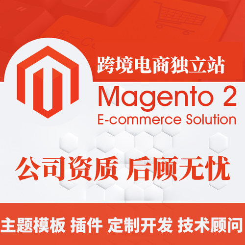 跨境电商独立站建站外贸网站开发Magento自建站英文在线购物商城