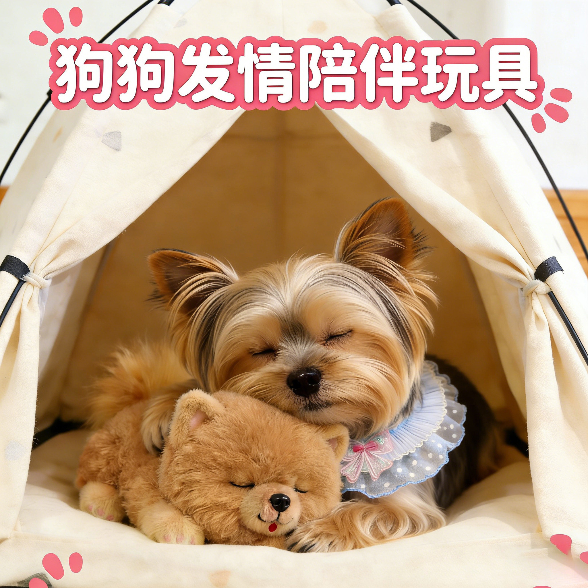 约克夏专用狗狗发情期玩具公狗交配骑跨自嗨解闷小狗小型犬玩偶