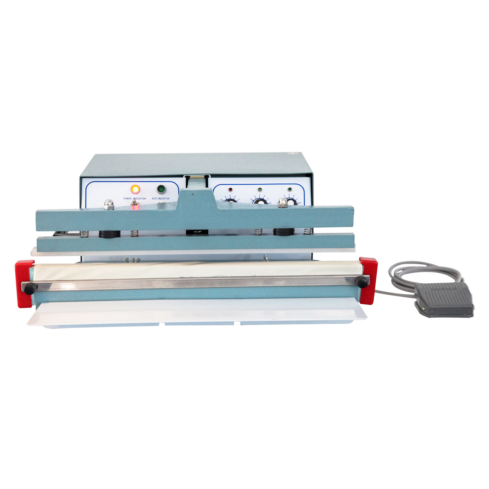 华联桌面式脚踏踩式封口机铝箔袋防护服食品用品批量封口膜热塑封