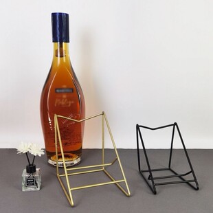 红酒创意酒柜家用架子斜放1.5L葡萄酒展示架装饰摆件3升酒瓶托架