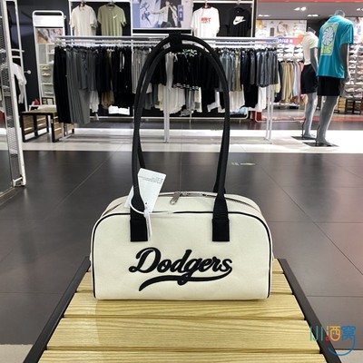 正品新款MLB经典LOGO时尚百搭男女运动休闲单肩包手提包3ABQL054N