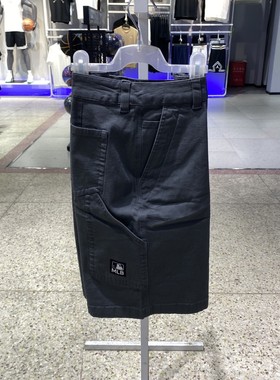 正品MLB夏新款男女简约舒适透气百搭休闲运动梭织短裤3ASMV0353