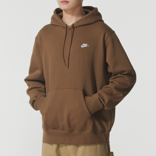 休闲运动宽松连帽刺绣卫衣FN3860 正品 新款 套头衫 235 NIKE耐克男装