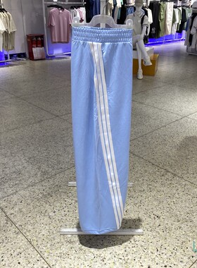 正品ADIDAS阿迪达斯夏新款女宽松透气舒适休闲运动针织长裤KE5893
