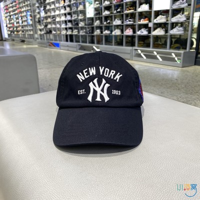 正品MLB男女2025秋新款时尚透气舒适休闲运动纯棉棒球帽3ACPB105N