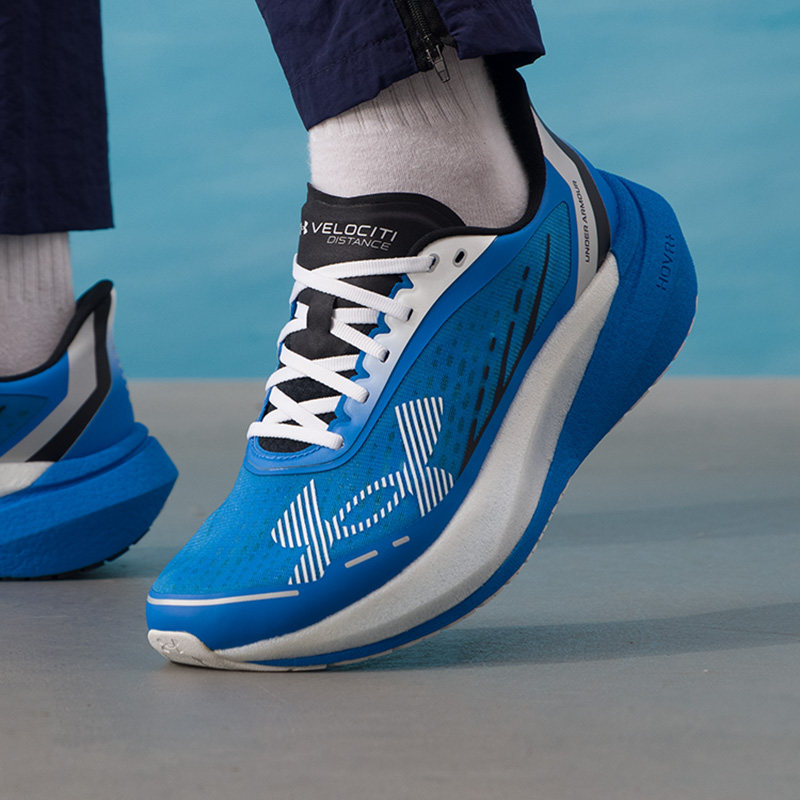 正品UA安德玛简约纯色舒适低帮百搭男透气新款运动户外休闲跑步鞋