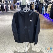 简约日常休闲运动梭织连帽夹克1376066 经典 正品 安德玛UA男春新款