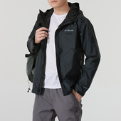 Columbia哥伦比亚男式 正品 春夏新款 户外单层冲锋衣外套RE2433012