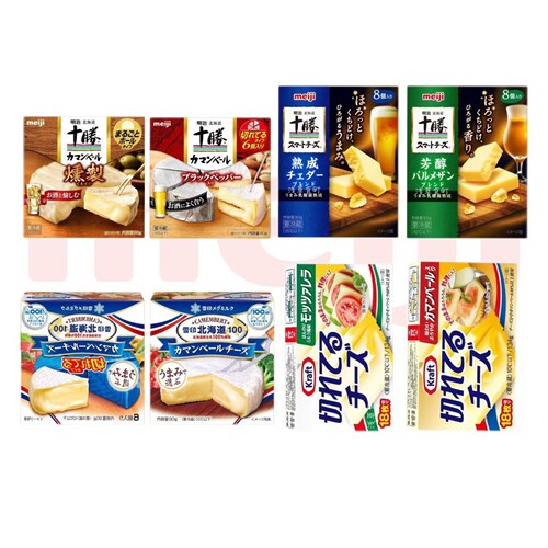 日本meiji明治十胜卡门贝尔奶酪