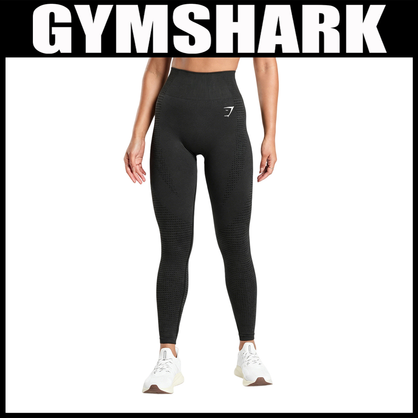 GYMSHARK VITAL鲨鱼瑜伽裤女外穿长裤高腰提臀撸铁运动健身九分裤