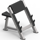 二头肌训练凳9168健身房商用专业力量室内运动健身器材